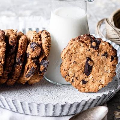 Biscotti avena e cioccolato Biscotti avena e cioccolato