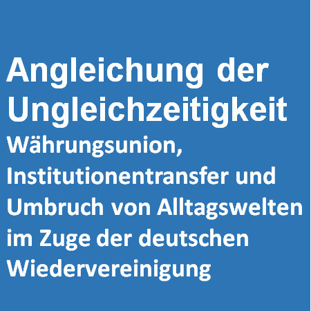 Vorlesung soziökonomische Beobachtungen des Transformationsprozesse des vereinten Deutschlands