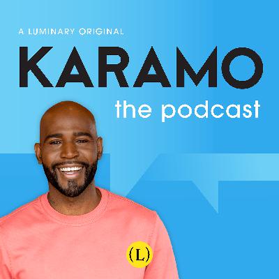 Karamo with Logan Browning Karamo with Logan Browning