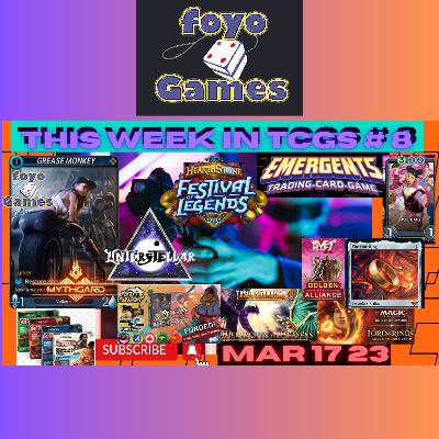 This Week in TCGs #8 HearthStone, LOTR MTG, Interstellar, Emergents, Tasuo Showdown, Pocket Parago