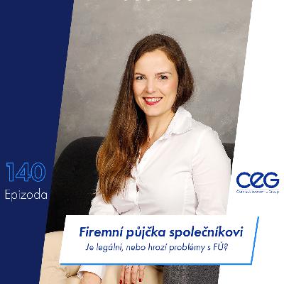140: Firemní půjčka společníkovi a naopak. Je legální? | Podcast SníDANĚ s Šárkou 140: Firemní půjčka společníkovi a naopak. Je legální? | Podcast SníDANĚ s Šárkou
