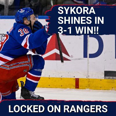Rangers DOMINATE third period, beat Panthers 3-1! Adam Sykora SHINES but inexplicably loses ice time!! Rangers DOMINATE third period, beat Panthers 3-1! Adam Sykora SHINES but inexplicably loses ice time!!