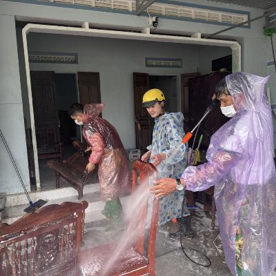 Tiêu điểm - Những “người vác tù và hàng tổng” hết mình vì bà con trong lũ dữ