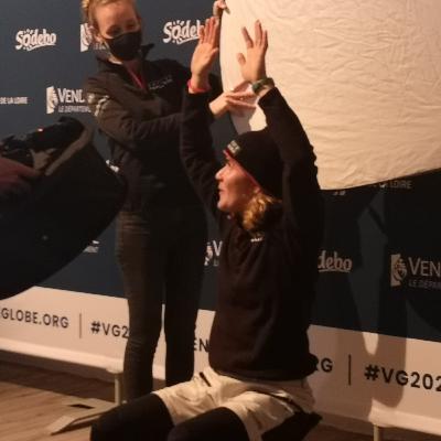 Conférence de presse de Clarisse Crémer