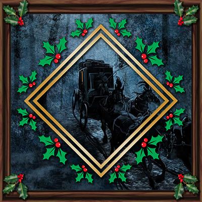 Ghosts of Christmas Door 18 - The Midnight Coach