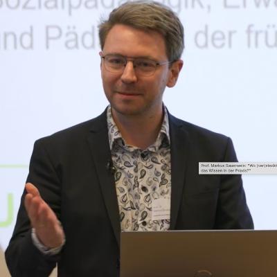 Prof. Markus Sauerwein: Wo (ver)steckt sich das Wissen in der Praxis?