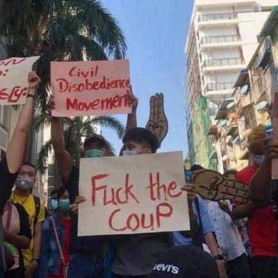 Myanmar military cannot put the defiant Burmese people under its boot any more. Myanmar military cannot put the defiant Burmese people under its boot any more.