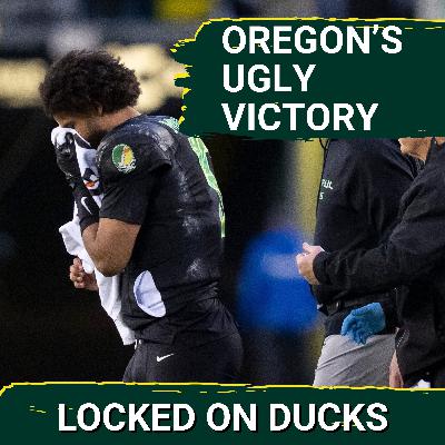 REACTION: Oregon STRUGGLES to Win vs Wisconsin Badgers, Dante Moore EXITS With Injury w/Offense Woes