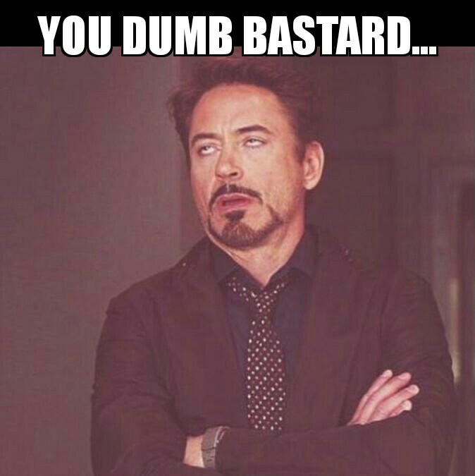 You Dumb Bastard
