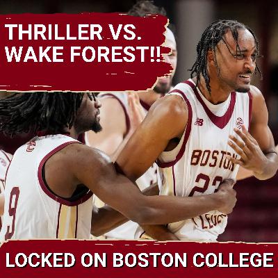 Survive: Boston College, Fred Payne & Aidan Shaw PULL OFF Dramatic Victory over Wake Forest!