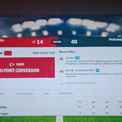 EAGLES WIN 40