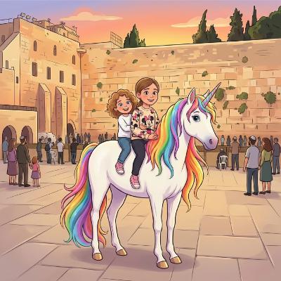 ציון חד קרן יפיפייה. ציון חד קרן יפיפייה.