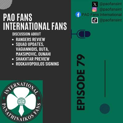 PAO Fans International - Ep 78 Rangers Heartbreak, Squad updates, Shakhtar Preview PAO Fans International - Ep 78 Rangers Heartbreak, Squad updates, Shakhtar Preview