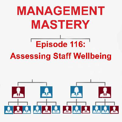 Assessing Staff Wellbeing
