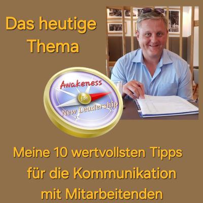 Meine 10 wertvollsten Tipps für die Kommunikation mit den Mitarbeitenden #38