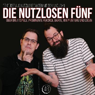 Folge 48- Über Brettspiele, prominente Rekorde, Bärte, Wappentiere und Lügen