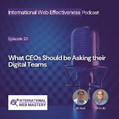 What CEOs Should be Asking their Digital Teams What CEOs Should be Asking their Digital Teams