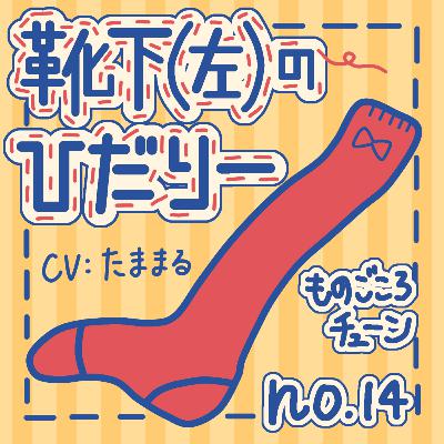 no.14　靴下（左）のひだりー