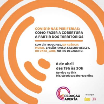 Corona nas periferias: como cobrir a partir dos territórios | Redação Aberta 9 Corona nas periferias: como cobrir a partir dos territórios | Redação Aberta 9