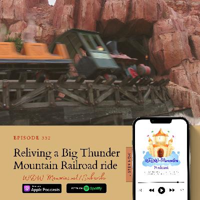 Reliving a Big Thunder Mountain Railroad ride, in Walt Disney World's: Magic Kingdom