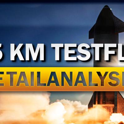 Detailanalyse: Starship SN8s erfolgreicher 12,5 km Testflug und SN9 kippt im Hochschutz