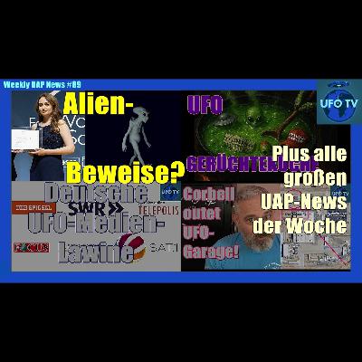 Villarroel-#UFO-Studie/Neuer #Whistleblower/NBC-Alien und mehr! | UFOTV News #89