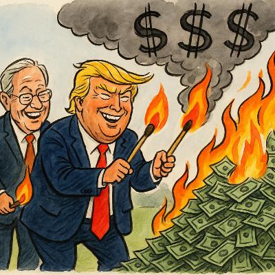 Let's burn piles of cash directly! Let's burn piles of cash directly!