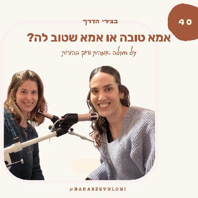 פרק 40: אמא טובה או אמא שטוב לה? על חמלה אמהית ודיוק בהורות • עם שקד רוז שנלר פרק 40: אמא טובה או אמא שטוב לה? על חמלה אמהית ודיוק בהורות • עם שקד רוז שנלר