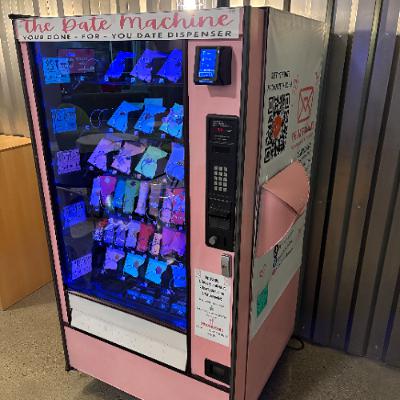 Turning a vending machine into romance