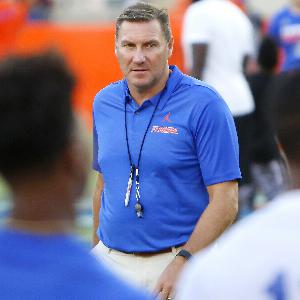Florida Head Coach Dan Mullen speaks to the media on Early Signing Day