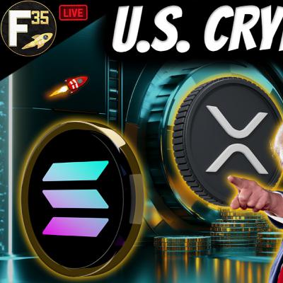 🔴 TRUMP CYRPTO RESERVE! - $ADA, $XRP, and $SOL EXPLODE! l F35 Live #129