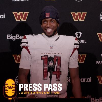 QB Josh Johnson | January 4, 2025 | Press Pass | Washington Commanders | NFL QB Josh Johnson | January 4, 2025 | Press Pass | Washington Commanders | NFL