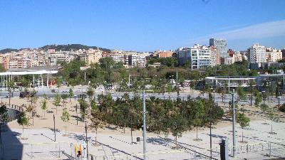 L'Ajuntament de Barcelona i la ONCE fan accessible el Parc de Glòries per les persones amb discapacitat visual