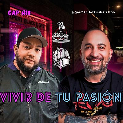 La Vida de un Tatuador en Medellín: Germán de La Familia Tattoo | Hablando Parejo Cap #18