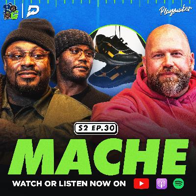 Marshawn Spent HOW MUCH on NFL Shoe Fines?! Mache On Desining For The GOATs + JJ McCarthy's Future