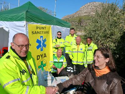 Bio-farma.es effettua una donazione di forniture mediche allAND#39;associazione di volontariato DYA di Girona.