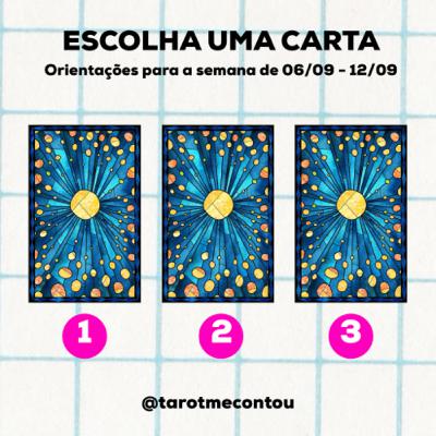 Tiragem de Cartas Semanal Tiragem de Cartas Semanal