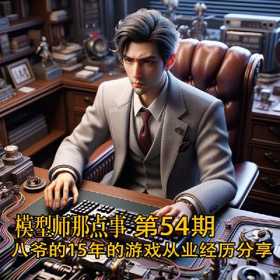 模型师那点事54期八爷的15年的游戏从业经历分享