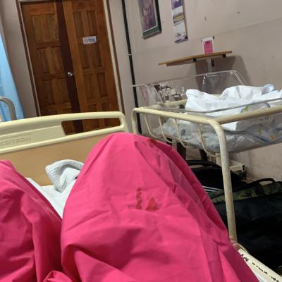 My first day/week as a mum