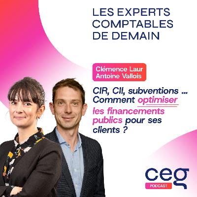 #55 CIR, CII, subventions … Comment optimiser les financements publics pour ses clients ? | Antoine Vallois (Eolis) et Clémence Laur (Dix Septembre)