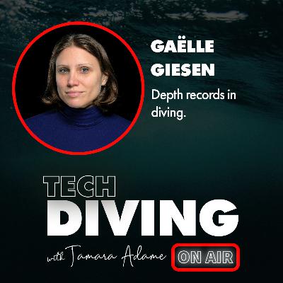 Depth records in diving. Gaëlle Giesen Depth records in diving. Gaëlle Giesen