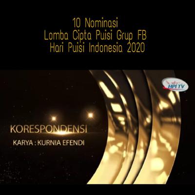 Puisi KURNIA EFFENDI_KORESPONDENSI Puisi KURNIA EFFENDI_KORESPONDENSI