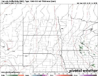 Early showers give way to mild, cloudy Saturday