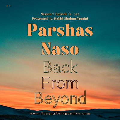 Parshas Naso: Back from Beyond