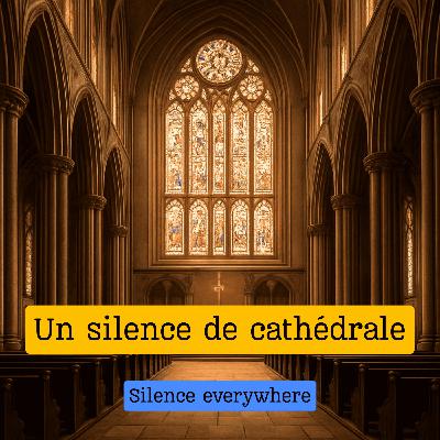 Expression française : "Un silence de cathédrale"