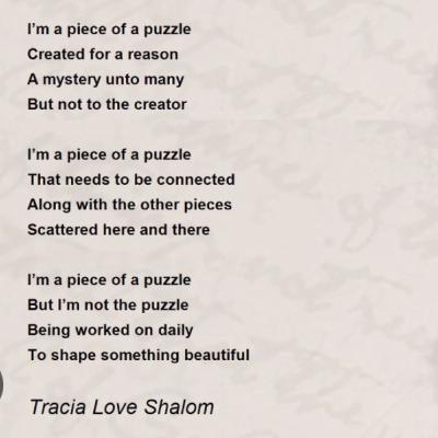 I AM…a piece of the puzzle