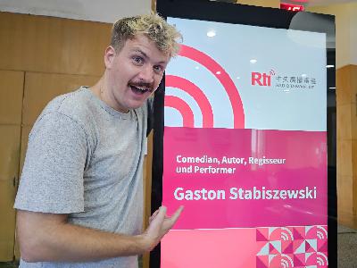 Gaston Stabiszewski: Comedy-Szene in Taipei Gaston Stabiszewski: Comedy-Szene in Taipei
