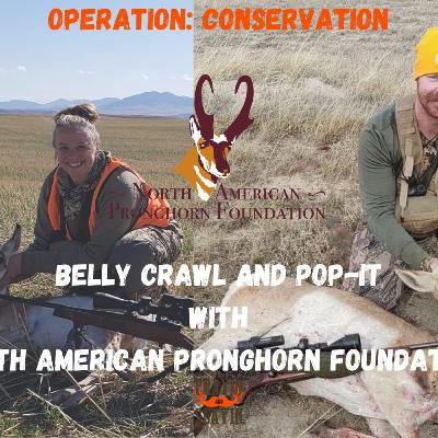 Belly Crawl and Pop-It with North American Pronghorn Foundation!