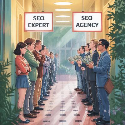 SEO Expert vs. SEO Agency: Making the Right Choice for Your Business (Decision Makers Edition) with Favour Obasi-ike SEO Expert vs. SEO Agency: Making the Right Choice for Your Business (Decision Makers Edition) with Favour Obasi-ike