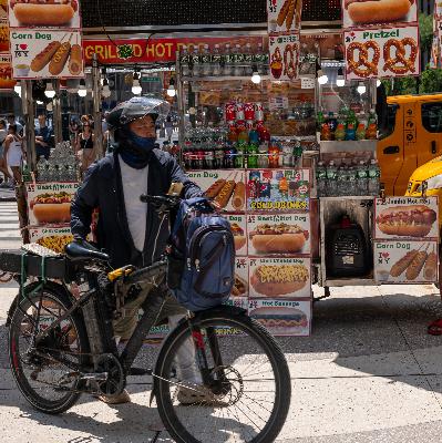Delivery workers and street vendors press City Council for more protection